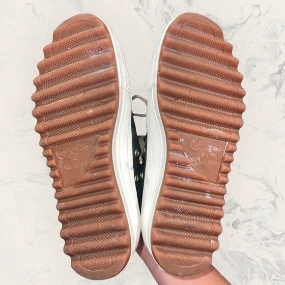 RARE Converse Camo Green Star CTAS Ripple Hi Top Lace Up Women’s Size 5 - Picture 7 of 8